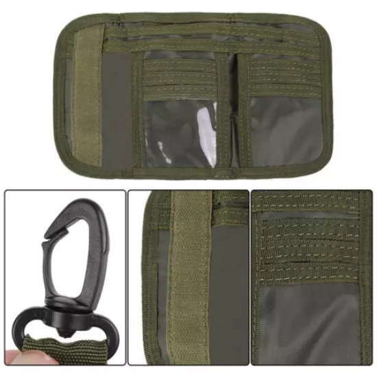 Tactical Foldable Wallet EDC Pouch Waist Bag Key Card Purse Holder Multifunction