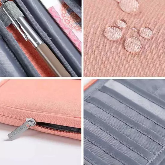 Multi-functional waterproof passport holder travel document wallet RFID bag