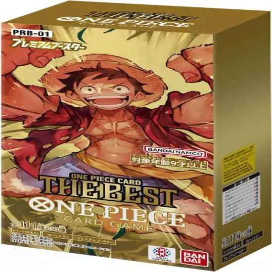 BANDAI ONE PIECE Card Game Premium THE BEST PRB-01 case Japanese fast shipping