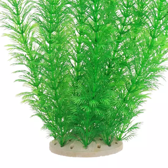 Aquarium Plastic Plants Large, Artificial Plastic Long Fish Tank Plants Decor...