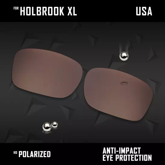 Anti Scratch Polarized Replacement Lenses for-Oakley Holbrook XL OO9417 Options