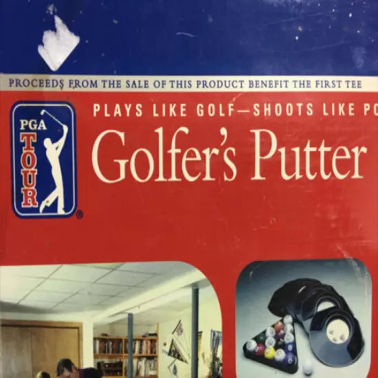 PGA The Golfer's Putter Pool. (Play Like Golf--Shoot Like Pool!" (2007 Dennco)