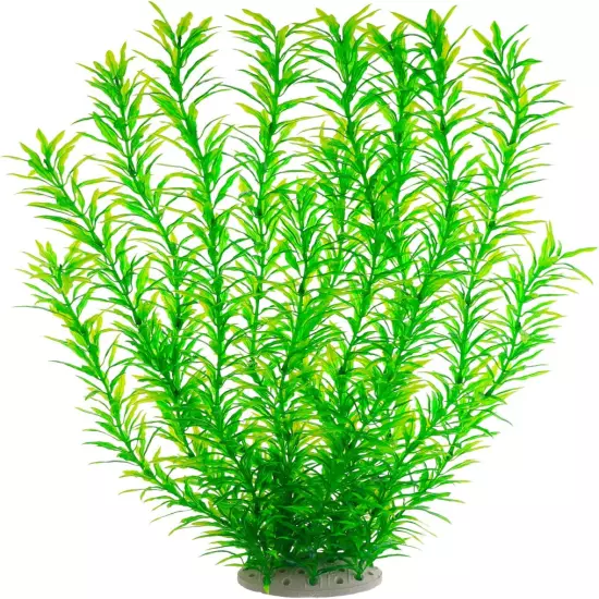 Aquarium Plastic Plants Large, Artificial Plastic Long Fish Tank Plants Decorati