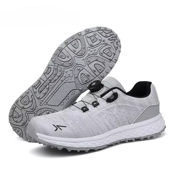 Professional Men's Golf Shoes Lightweight Golfer Shoes Outdoor Non-slip Sneakers