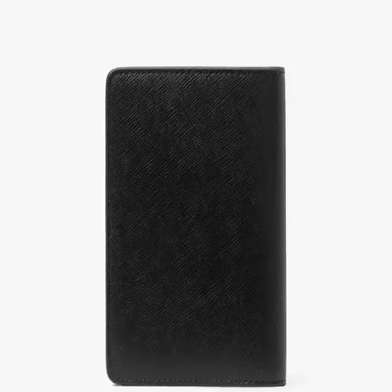 Kate Spade Madison Saffiano Leather Passport Holder Wallet Black KC577 $99