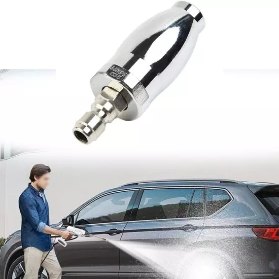 Powerful Rotating Turbo Nozzle Spray Tip for High Pressure Washer 3600 PSI