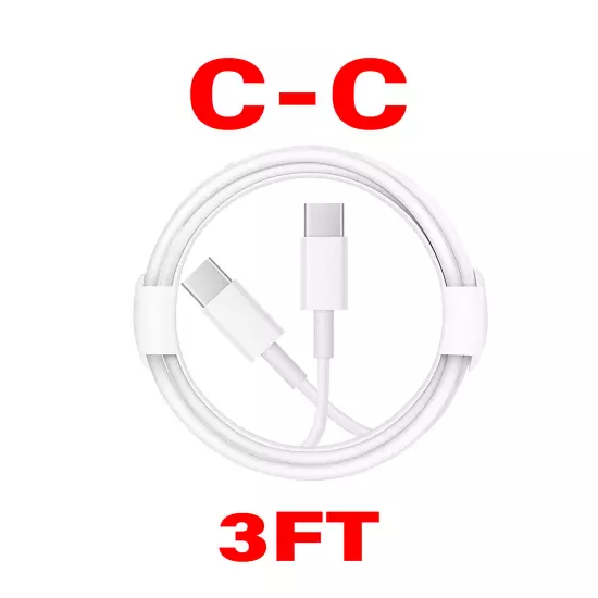 Wholesale USB-C to USB-C Cable Fast Charge Cord For iPhone16/15/Plus/ProMax/iPad