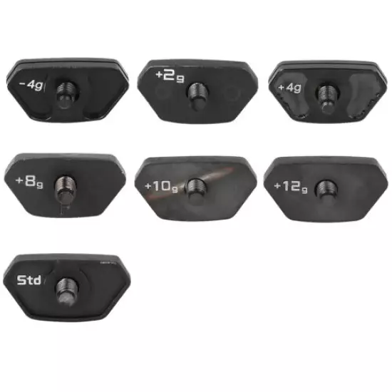 4pcs Golf Weight Fit Titleist TS2 Driver&FW -4g,-2g,ST,+2g,+4g,+6g,+8g,+10g,+12g