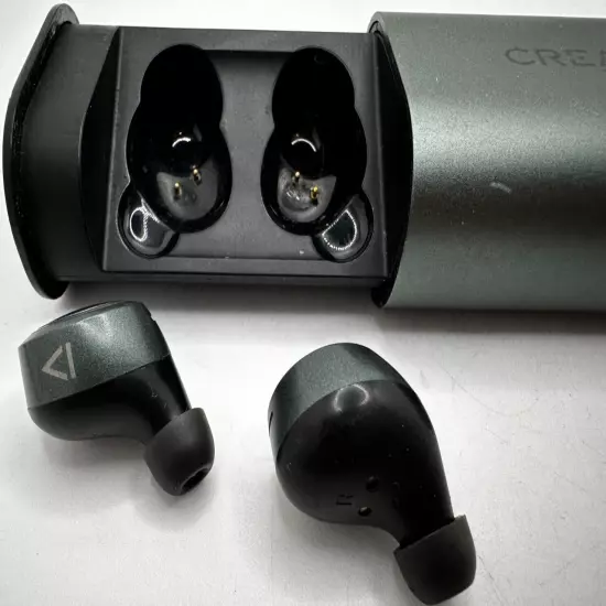 Creative - Outlier Air Wireless Bluetooth Earbuds - 51EF0940AA000 - Silver/Black