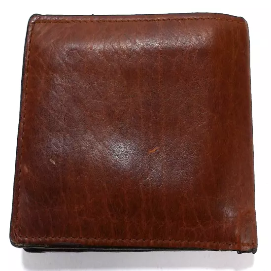 Mens Browning Leather Wallet Bi-Fold Made in India 100% Genuine Leather Exterior