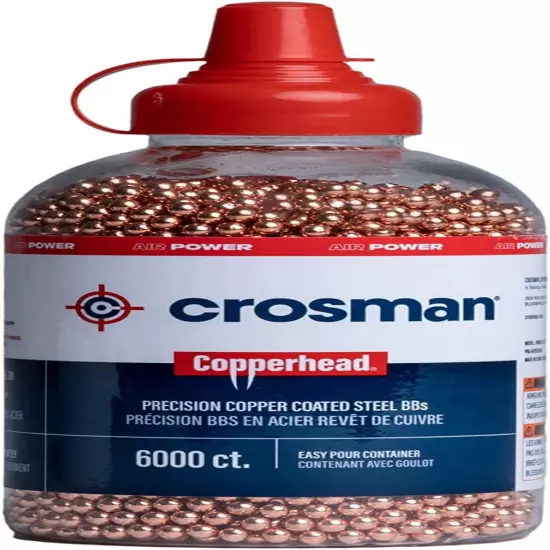 Copperhead 4.5Mm Copper Coated Bbs Ez-Pour Bottle for BB Air Pistols and BB Guns