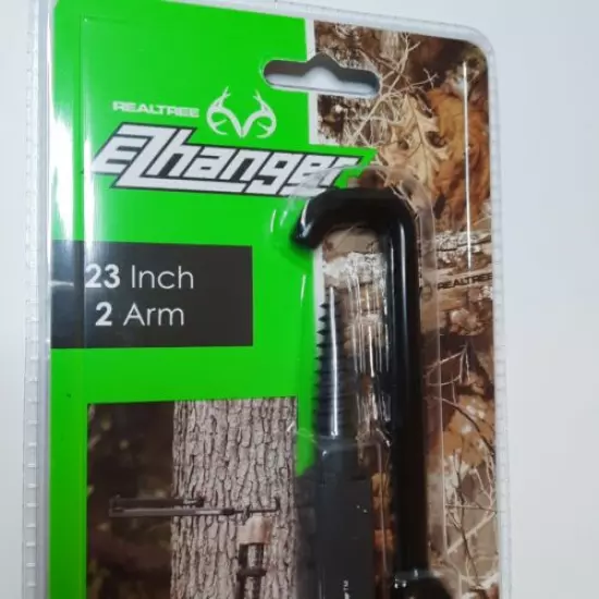 Realtree EZ Hanger Multi Purpose Hunting Gear Hang Organizer 2 Arm 23" Real Tree