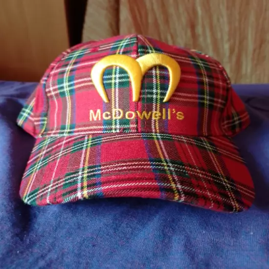 McDowell's Plaid Baseball Hat Coming to America Home of the Big Mick