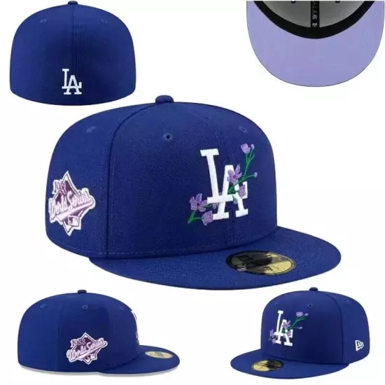 Los Angeles Dodgers Fitted Hat Cap 2024 MLB Fashion Baseball Cap Unisex