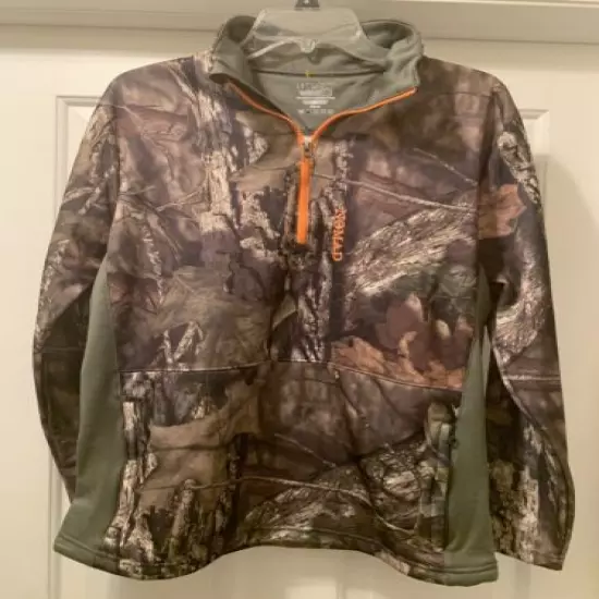 nomad southbounder Mossy Oak Camo Pull Over Jacket Hunting, Warm, Lightweight