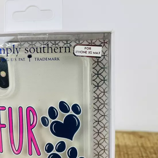 Simply Southern Fur Mama Pink Glitter Phone Case iPhone XS Max New in Package