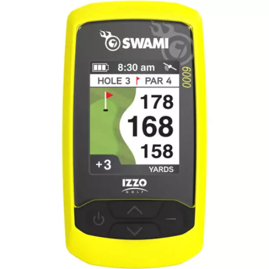 IZZO Golf Swami 6000 Handheld Golf GPS