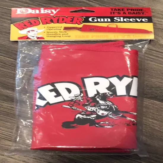 RED RYDER BB GUN CARRIER SLEEVE IN ORIGINAL UPOPENED PACKAGE