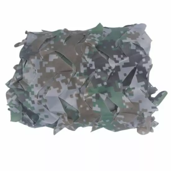 Blue Green Desert Camouflage Nets Camo Netting Without Edge Binding Sun Shelter 