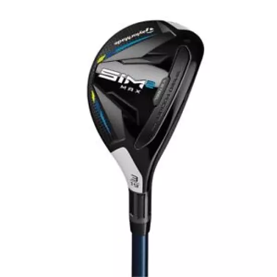 Left-Handed TaylorMade SIM 2 MAX 19* 3H Hybrid Stiff -2 Fujikura Ventus Blue 7