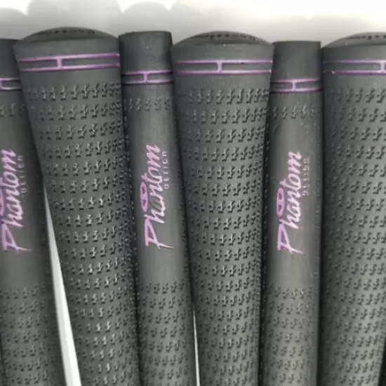 Mens Lamkin Crossline .580 round standard size golf grips Phantom logo lot of 13