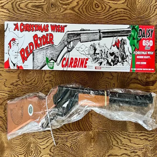 Daisy Christmas Wish Red Ryder BB Gun .177 Cal. Lever Action Spring Power NEW