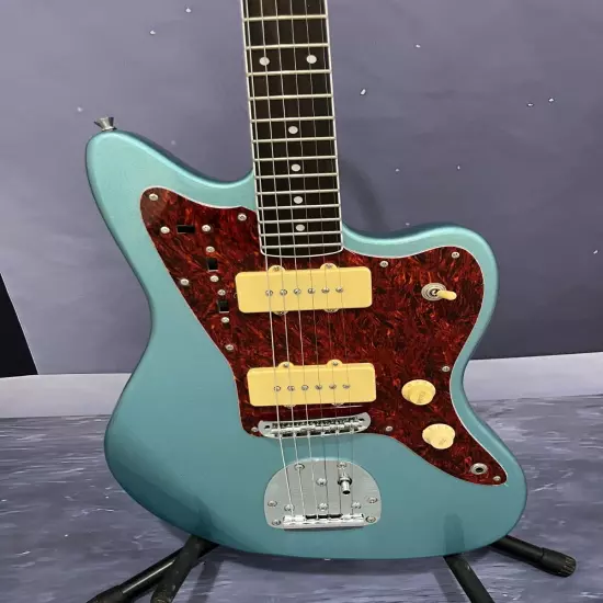 Factory customization electric guitar Jazzmaster Metal Blue color hot sale