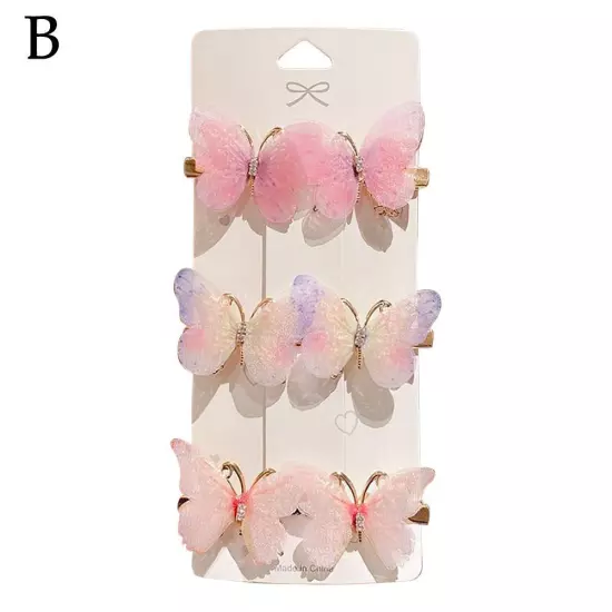 Butterfly Hair Clips Claw Barrettes Mini Jaw Clip Hairpin for Women G Prod