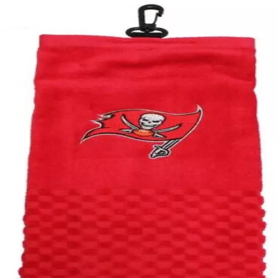 NFL Embroidered Tri-fold Golf Towel - Tampa Bay Buccaneers