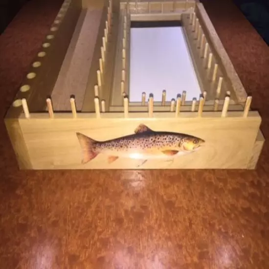 Fly tying desk organizer