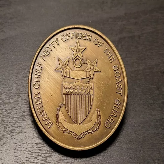 USCG 8th MCPOCG Master Chief Petty Officer Vince Patton Challenge Coin 