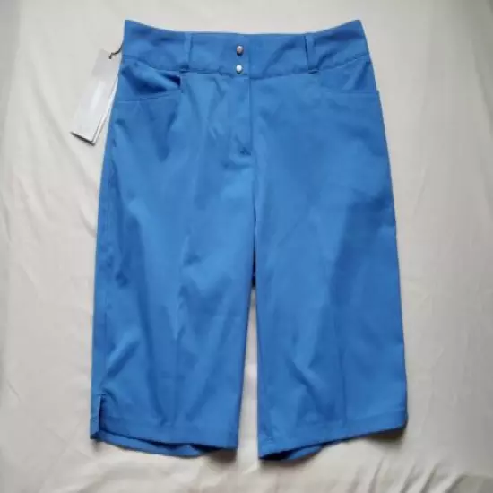 1 NWT WOMEN'S ADIDAS SHORTS, SIZE: 8, COLOR: BLUE (J313)