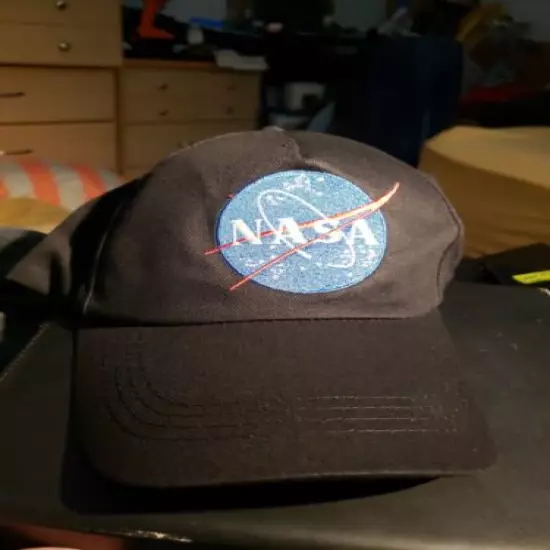 Outdoor NASA Trucker Hat Mesh Hat Snap Back Insignia Embroidered Baseball Cap