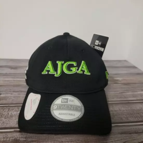 9twenty New Era AJGA Hat Magna Cap IZOD Black/Green NWT Magnetic Bill NWT