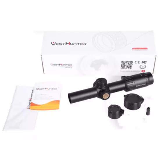 Westhunter HD 1-6x24 IR Rifle Scopes 30mm Tube Shooting Optical Sights Hunting