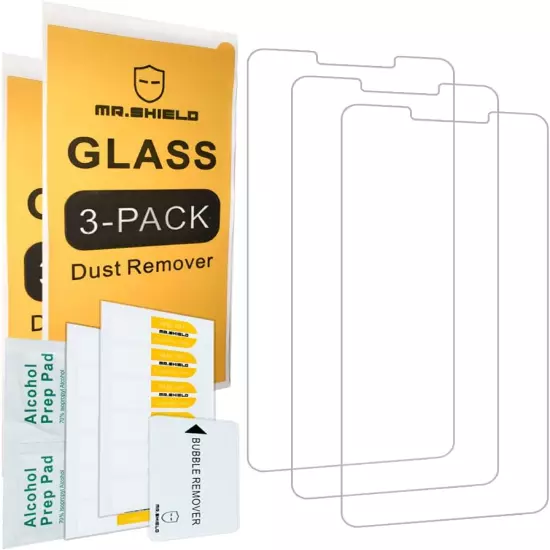 [3-Pack] Designed for Cricket Debut Smart [Tempered Glass] [Japan Glass with 9H