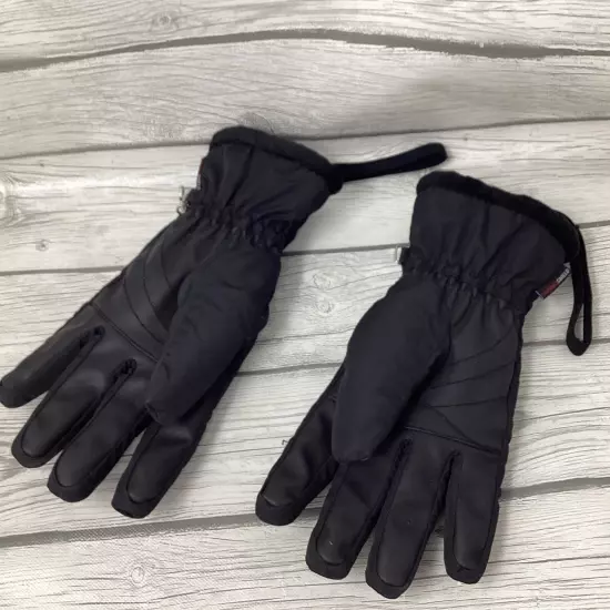 Ziener Size Medium Black Gloves 