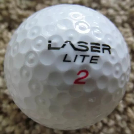 15 UNUSED LASER LITE GOLF BALLS IN ORIGINAL PACKAGE-VERY UNIQUE DIMPLE