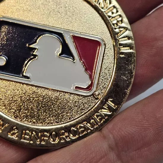 Major League Baseball Security And Enforcement Challenge Coin 2023 World Series 