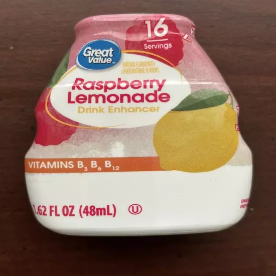 Raspberry Lemonade Liquid Water Drink Enhancer New