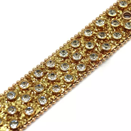 Y2k Cowboy Crystal Fashion Diamond Studded Belt Rhinestones Belt For Jean Belts