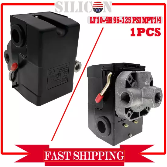 Pressure Switch Universal Replacement 150 PSI Max Pressure For Air Compressor