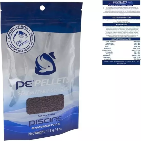 PE PELLETS Saltwater 2mm - 4oz