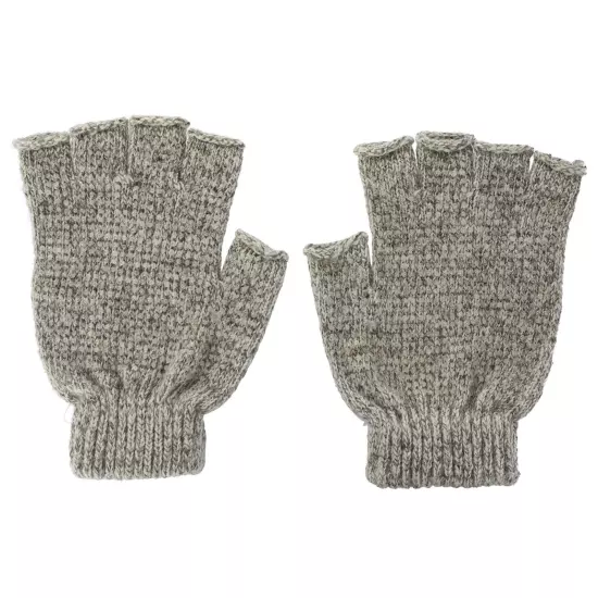 New Grand Sierra Men's Raggwool Fingerless Gloves