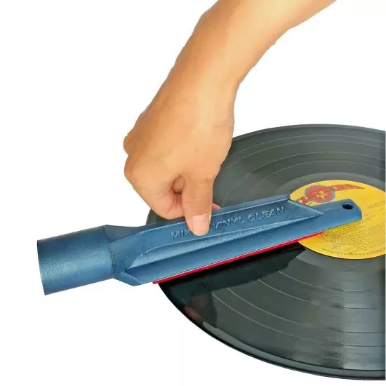 Record Cleaning Kit - Vinyl brush,Cleaning Fluid,Vacuum wand - Replaceable Pads