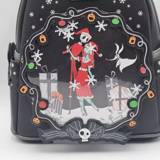 Loungefly Disney The Nightmare Before Christmas Jack & Sally Snowflake Backpack