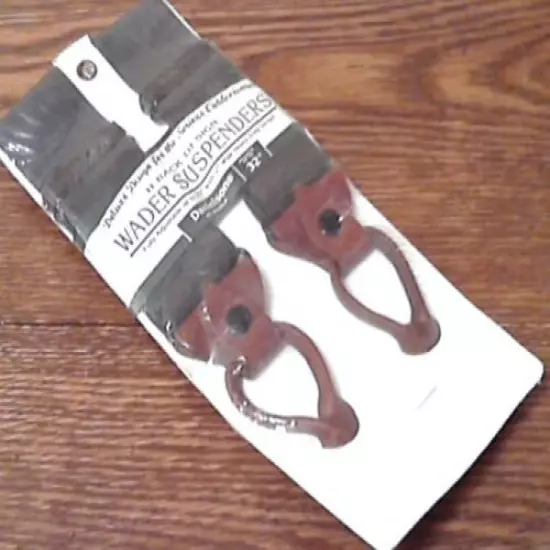 Danielson H-Back Design Wader Suspenders. New. 