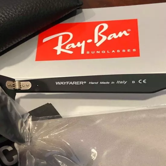 Ray-Ban Wayfarer Black Matte RB2140 Sunglasses 