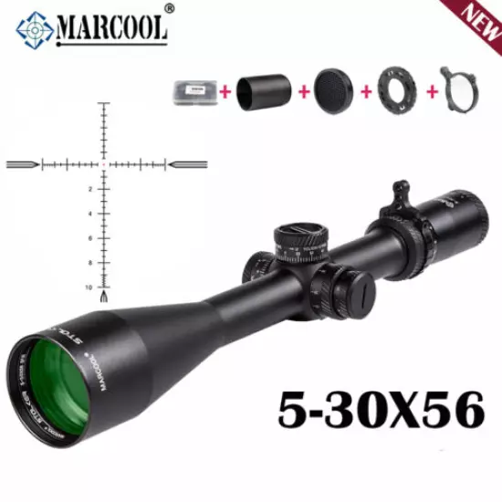 MARCOOL Stalker 5-30x56 Hunting Rifle Scope Long Range Optical FFP HD Tactical