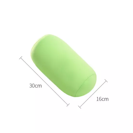 Micro Microbead Pillow Cushion Travel Beanie Bolster Roll Nap Neck Pillow